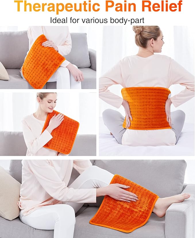 WOOMER Extra Large Heating Pad, Electric Heating Pad - Image 5