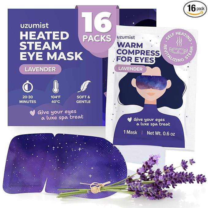 Heated Eye Mask For Dry Eyes by Uzumist