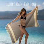 Turkish Beach Towel Oversized Clearance XL 40x71- Sand Free - Image 4