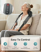 Snailax Cordless Neck Massager for Pain Relief Deep Tissue, Upgraded 4D Shiatsu - Image 5