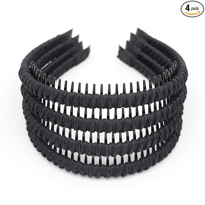 JOBAND Black fashion headbands for women hair accessories short hair head bands by JOBAND