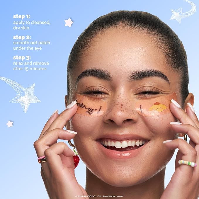 The Crème Shop x Pompompurin Under Eye Patches, Hydrogel Under Eye Mask - Image 4