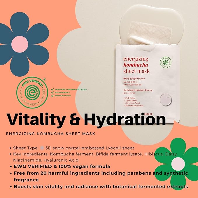 Best Collection – Premium Vegan Korean Sheet Mask Set | Firming, Hydration & - Image 5