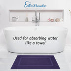 Cotton Paradise 100% Cotton Bath Mats - Image 2