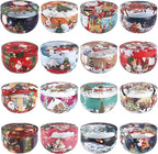 WPONSZU 16Pack Christmas Scented Candles, Candvent Calendar 2025, Gift Set - Image 9