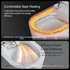 TDH Smart Toilet with Bidet Built in, Foam Shield, Heated Seat with Instant - Image 8