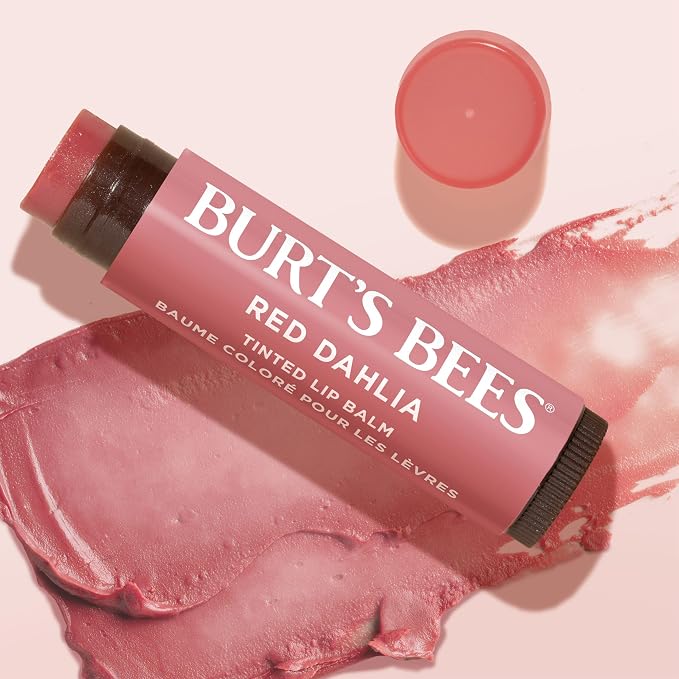 Burt's Bees Lip Tint Balm with Long Lasting 2 in 1 Duo Tinted Balm Formula - Image 8