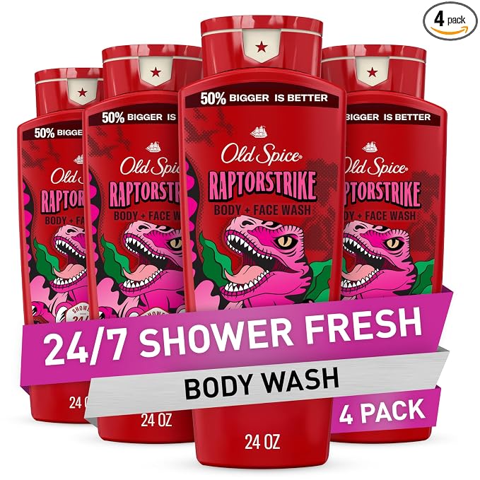 Old Spice Cleansing Body Wash for Men, 3X Defense, 24/7 Shower Fresh by OldSpice