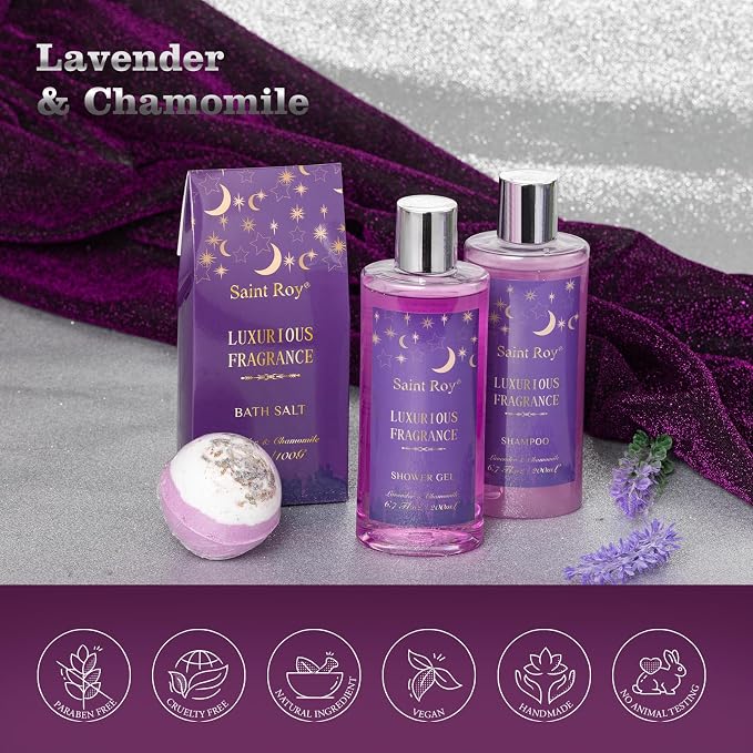 Mothers Day gift Bath Basket Spa Kit Spa Gifts - Image 5