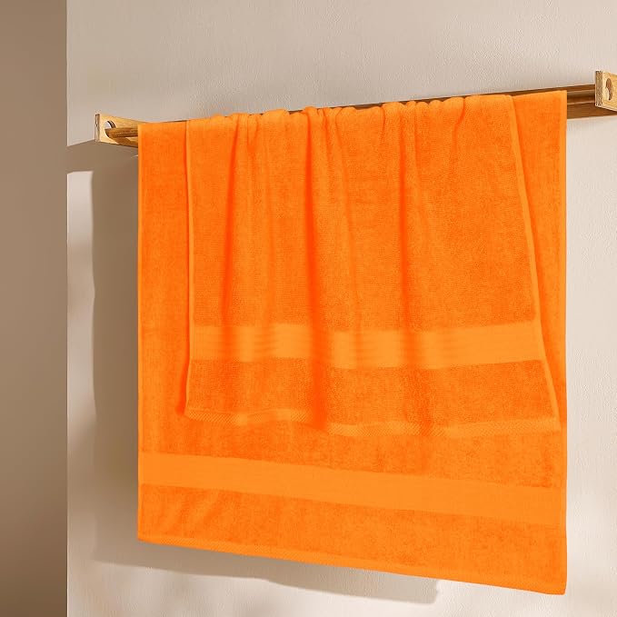 GLAMBURG Premium Cotton 4 Pack Bath Towel Set - Image 3