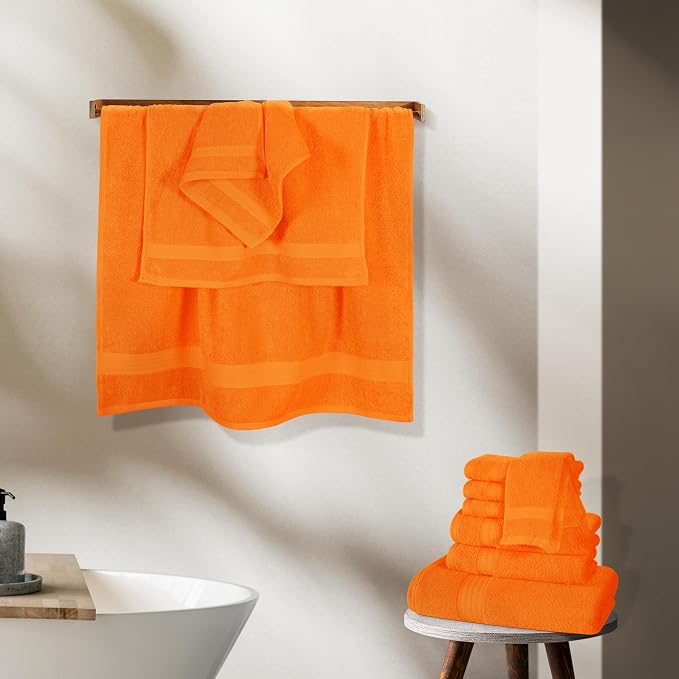 GLAMBURG Ultra Soft 24-Piece Towel Set - Image 4