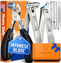 8-in-1 Heavy Duty Toenail & Fingernail Clippers by MPKDZNE