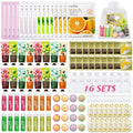 128 PCS Spa Party Supplies for Women, Spa Kit Include Lip Balm, Facial Masks by yopela