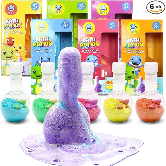 SWCANDY Bath Toys Kids Bath Bomb Potion, Easter Basket Stuffers Essentials by SWCANDY