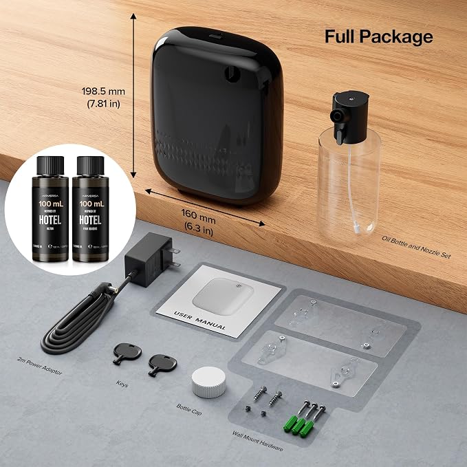Smart Waterless Essential Oil Diffuser Hotel Scent Starter Kit - Image 6