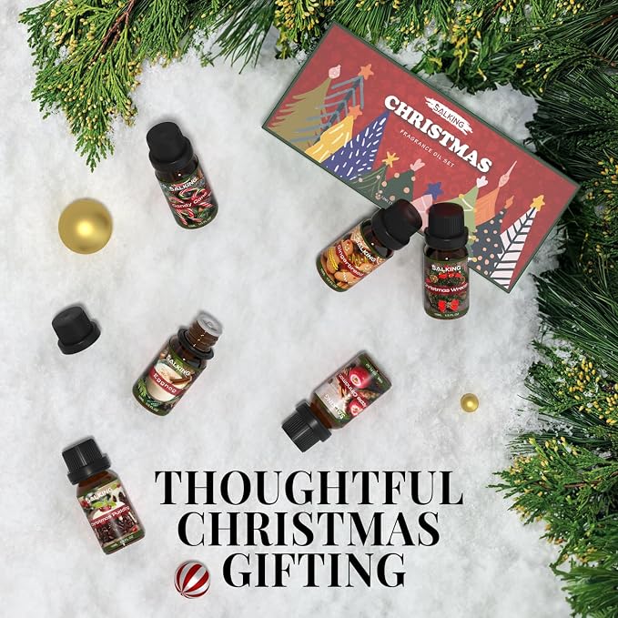 SALKING Christmas Fragrance Oils, Premium Essential Oil - Image 5