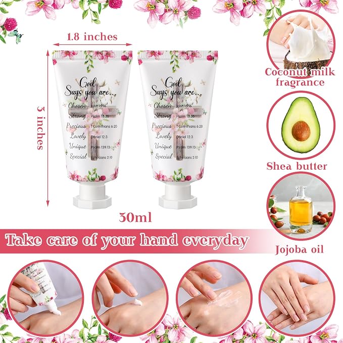 50 Pack Christian Hand Lotion Bulk Gifts - Image 2