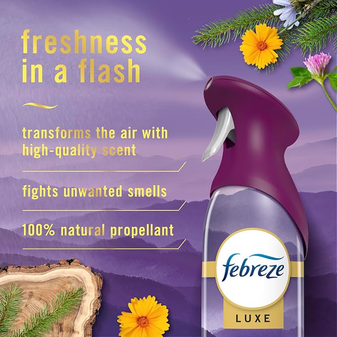 Febreze Air Mist Air Freshener Spray, Odor-Fighting Room Spray, Air Fresheners - Image 2