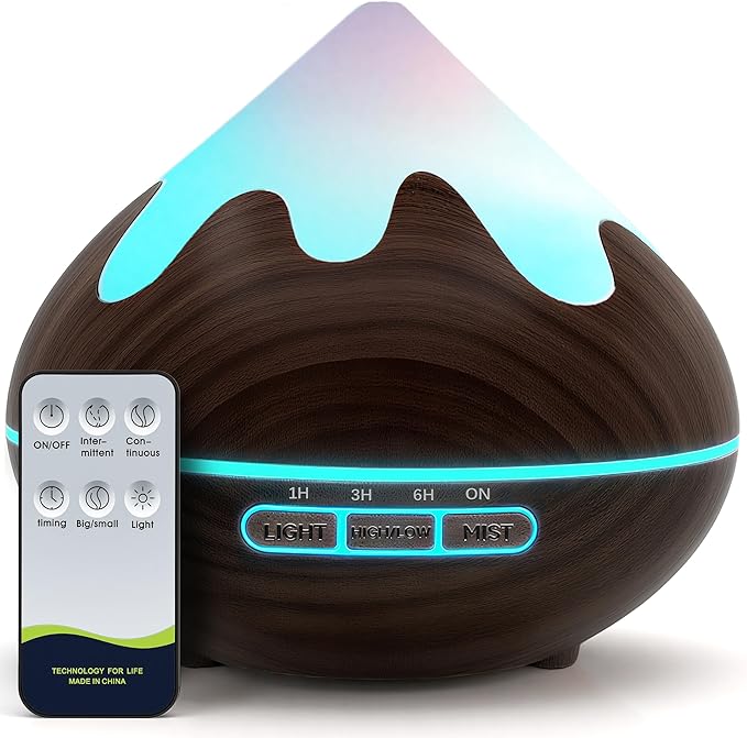 500ML Essential Oil Diffuser, Aromatherapy Diffuser by Unknown