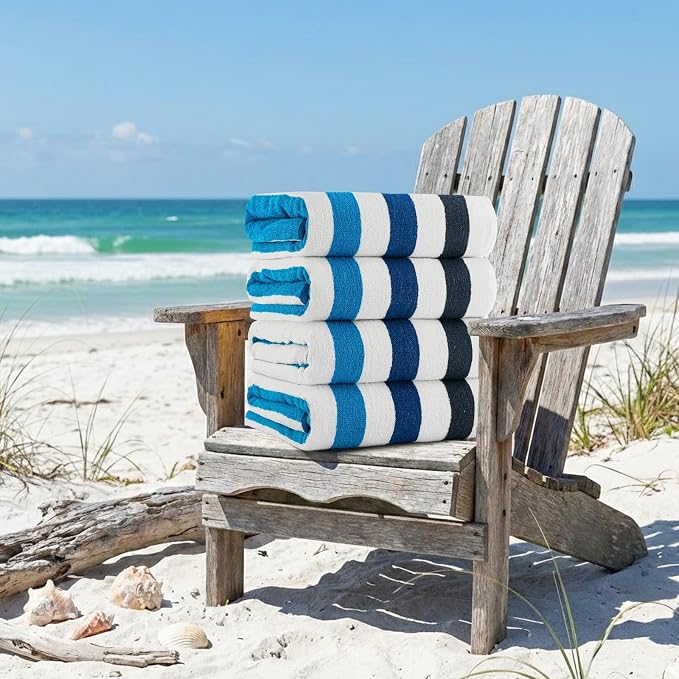 CASA COPENHAGEN Monaco Beach Towels Designed in Denmark Rough and Tough - Image 5