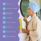 Turbie Twist 2-Pack Microfiber Hair Towel - Image 2