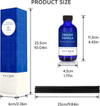 Xcleen Reed Diffuser Set with Sticks 3.7 Oz, Coconut & Milk Scented Fragrance - Image 2