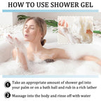 Goat Milk Body Wash, Gentle Silk Soft Foaming Milk Bath, Moisturizing Body - Image 7