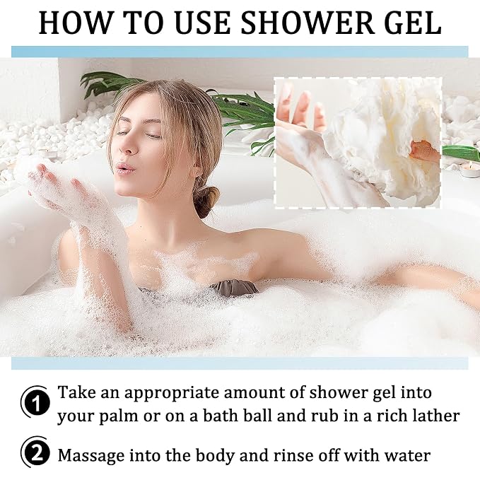 Goat Milk Body Wash, Gentle Silk Soft Foaming Milk Bath, Moisturizing Body - Image 7