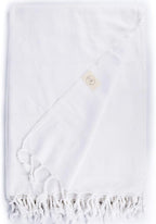 Bersuse 100% Cotton Troy XL Throw Blanket by Bersuse