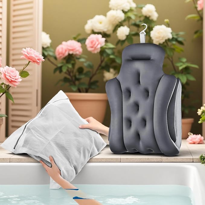 Full Body Bath Pillow for Bathtub, Thick & Luxury Bathtub Cushion - Image 6