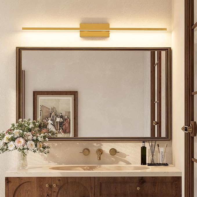 VOLISUN Modern Bathroom Vanity Light 48 inch, 30W Dimmable 5CCT Led Bathroom - Image 2