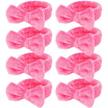 Ondder Spa Headband for Washing Face, Rose Red Terry Cloth by Ondder