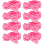 Ondder Spa Headband for Washing Face, Rose Red Terry Cloth by Ondder