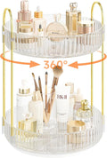 Rotating Makeup Organizer Countertop, Skincare Organizers, Spinning Perfume by Kinkota