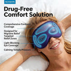 3D Cooling Gel 6oz Weighted Eye Mask - Image 2