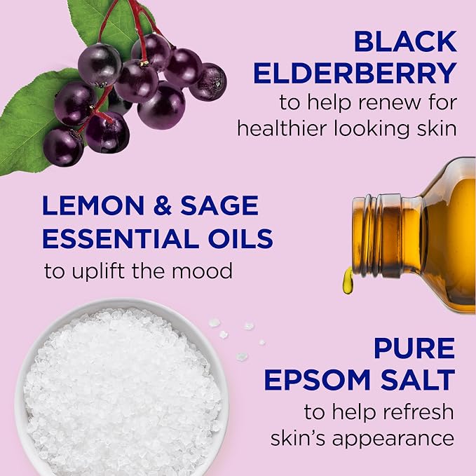 Dr Teal's Foaming Bath with Pure Epsom Salt, 34 fl oz - Image 2