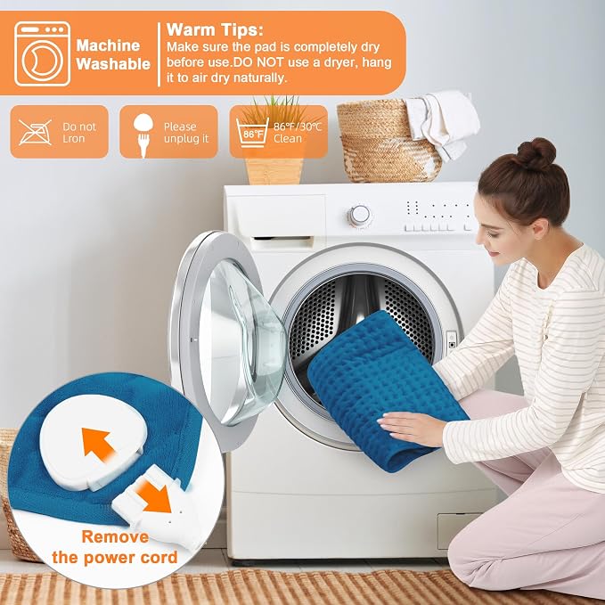 Deepsoon Heating Pad, Electric Heating Pads - Image 3