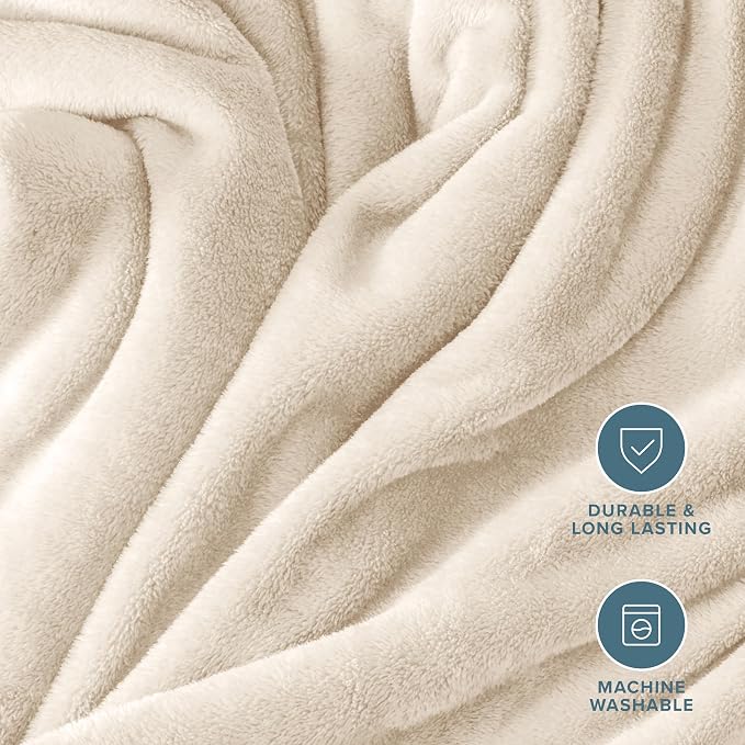Bare Home Fleece Blanket - Image 5