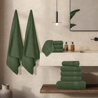 GLAMBURG Ultra Soft 24-Piece Towel Set - Image 6