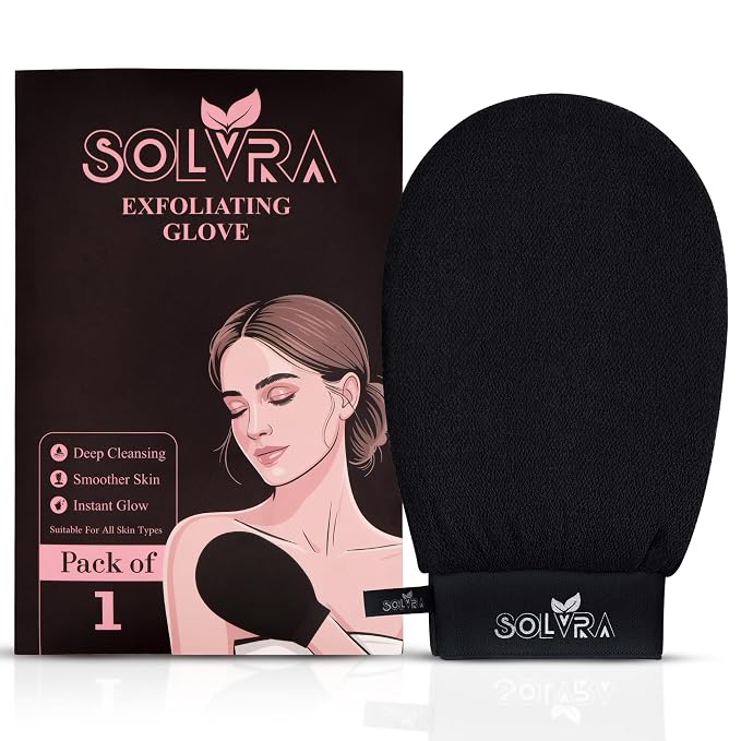 Exfoliating glove for Shower & Exfoliating body scrubber – 100% Vegan Viscose - Image 8