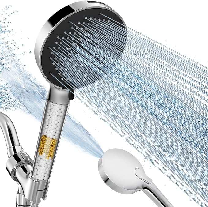 SR SUN RISE NSF Certified Filtered Shower Head by SRSUNRISE