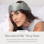 Nodpod Mineralized Silk Gentle Pressure Sleep Mask - Image 2