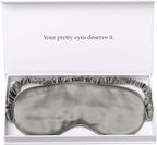 Silk Sleep Mask Light Blocking Luxury 100% Mulberry 19mm Silk Eye Mask Eye by YanserSelection