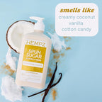 Hempz Cotton Candy Scented Body Lotion – Spun Sugar & Vanilla Bean, Hydrating - Image 4