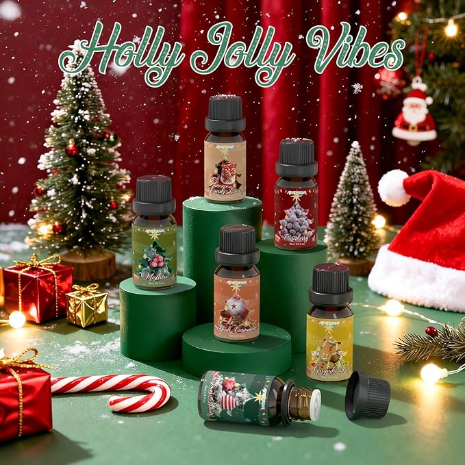 ARVIDSSON Christmas Fragrance Oil Set, Winter Essential Oils - Image 5