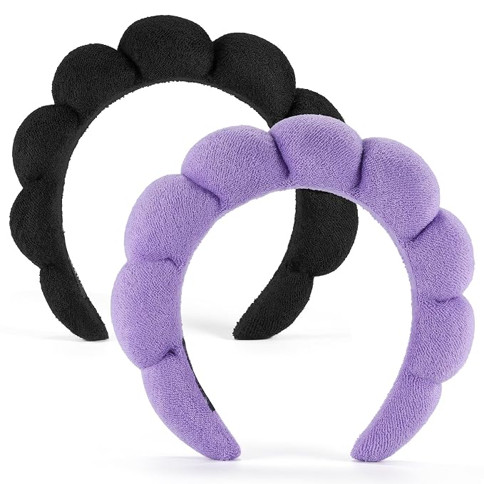 Ztomine Terry Cloth Spa Headbands by Ztomine