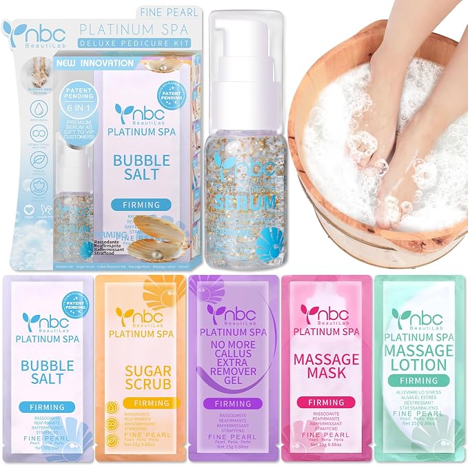 Pedicure Foot Soak Set by nbcBeautiLab