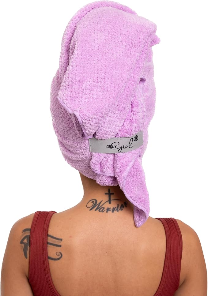 Curly Girl Microfiber Hair Towel Wrap by CURLYGIRL