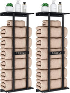 STWWO Towel Racks for Bathroom, Bathroom Towel Storage Wall Mounted 30 inch by STWWO