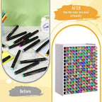 2 Pack Marker Storage Organizer, 360 Slots Total Art Supply Holder - Image 4